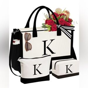 Yoolife canvas Tote Bag Set of 3 bags